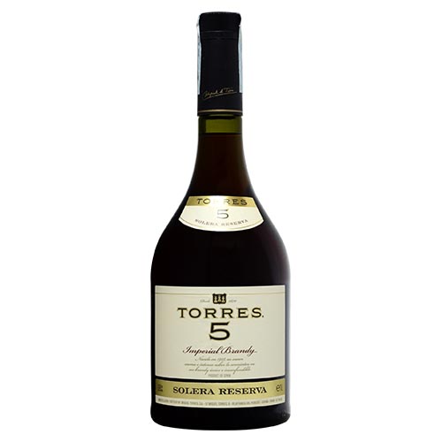 BRANDY TORRES 5 YO 1 LITRO