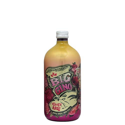 GIN BIG GINO VELVET ROSE 1 LITRO