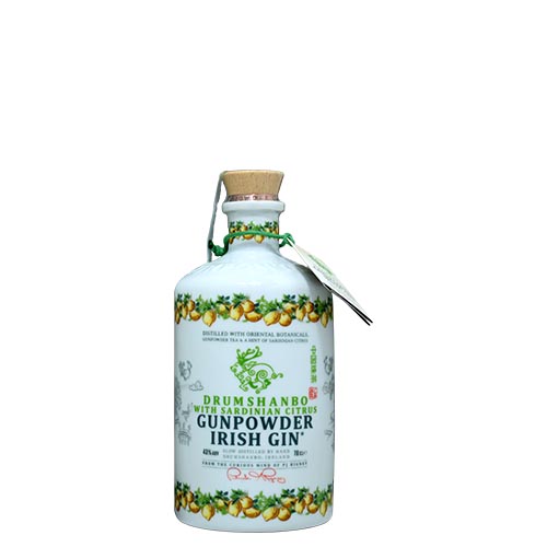 GIN DRUMSHANBO GUNPOWDER SARDINIAN CITRUS CERAMIC 70CL