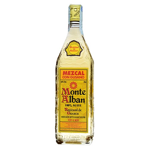MEZCAL MONTE ALBAN CON GUSANO 70CL