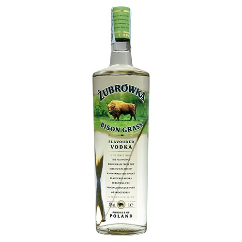 VODKA ZUBROWKA BISON GRASS 1 LITRO