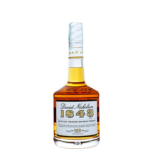 BOURBON WHISKEY DAVID NICHOLSON  1843 70CL