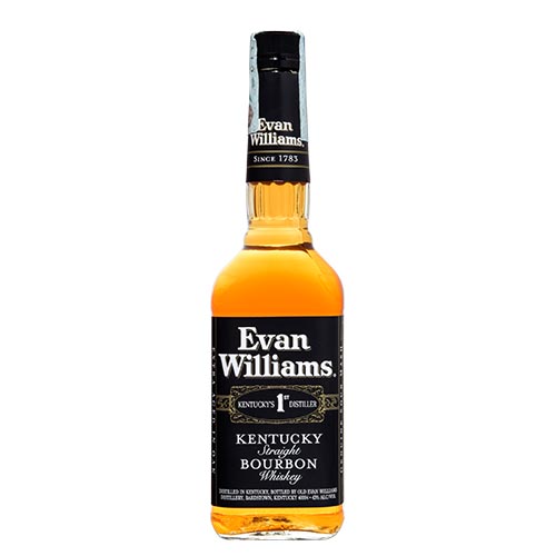 BOURBON WHISKEY EVAN WILLIAMS BLACK 70CL