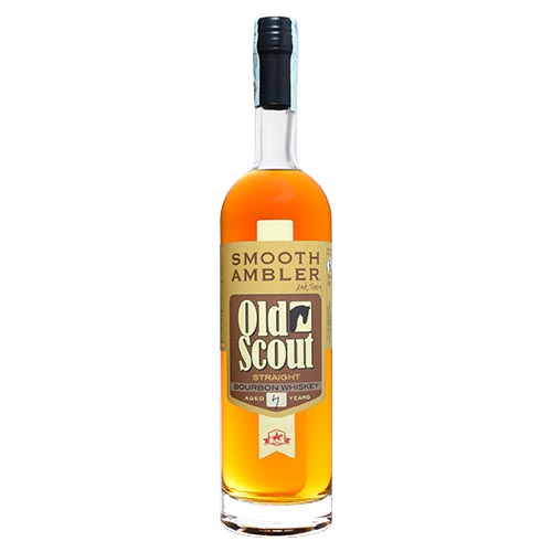 BOURBON WHISKEY SMOOTH AMBLER OLD SCOUT 7 YO 70CL