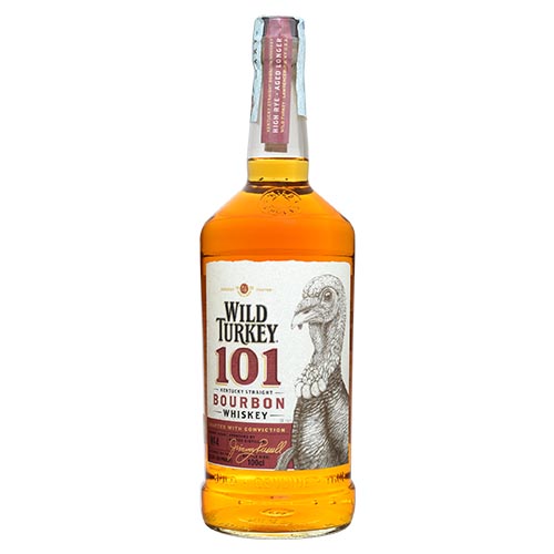 BOURBON WHISKEY WILD TURKEY 101 PROOF 1 LITRO