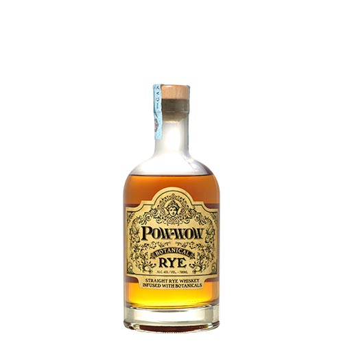 AMERICAN RYE WHISKEY POW-WOW BOTANICAL 70CL