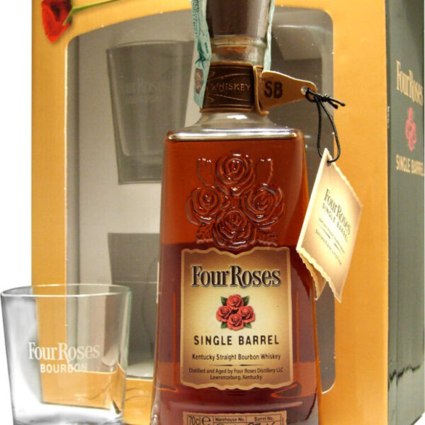 GIFT BOURBON WHISKY FOUR ROSES SINGLE BARREL