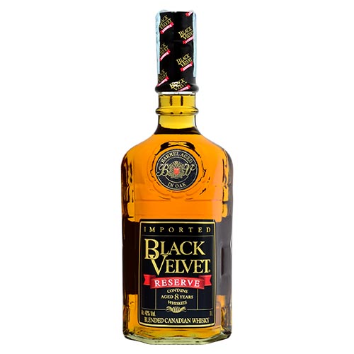 CANADIAN WHISKY BLACK VELVET 8 YO RESERVE 1 LITRO