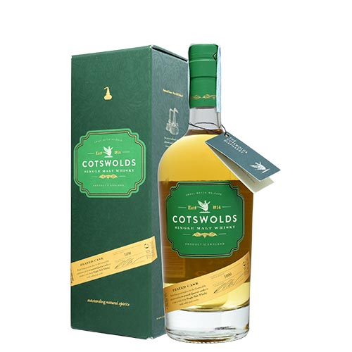 ENGLISH WHISKY COTSWOLDS SINGLE MALT PEATED 70CL