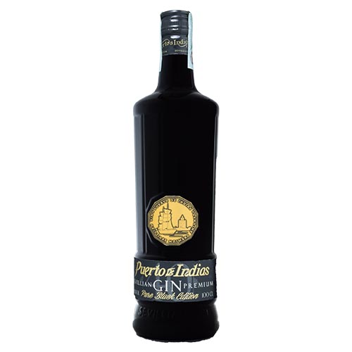 GIN PUERTO DE INDIAS BLACK 1 LITRO