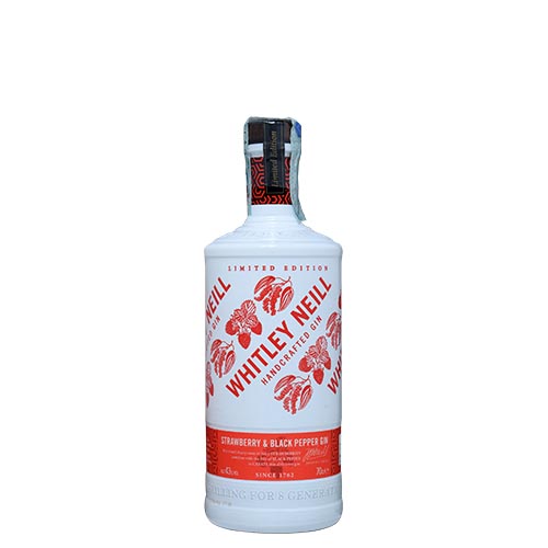 GIN WHITLEY NEILL STRAWBERRY & BLACK PEPPER 70CL