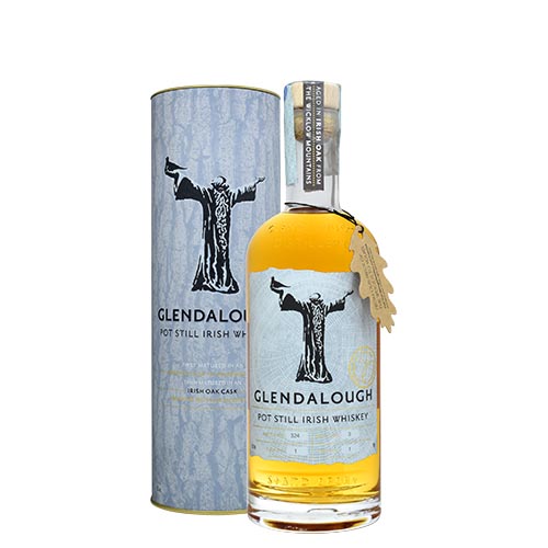 IRISH WHISKEY GLENDALOUGH POT STILL OAK 70CL
