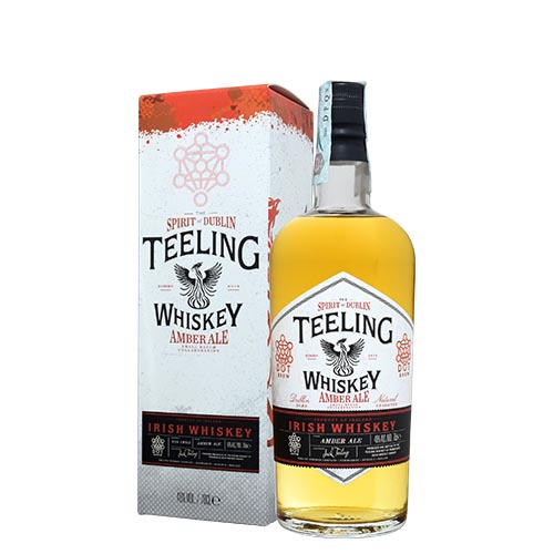 IRISH WHISKEY TEELING AMBER ALE 70CL