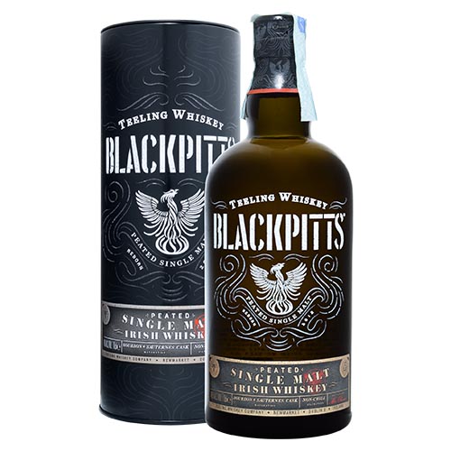 IRISH WHISKEY TEELING BLACKPITTS PEATED 70CL