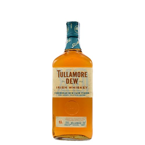 IRISH WHISKEY TULLAMORE DEW CARIBBEAN RUM CASK 70CL