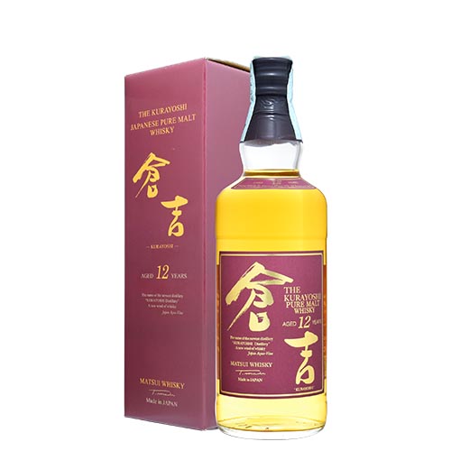JAPANESE WHISKY THE KURAYOSHI 12 YO 70CL