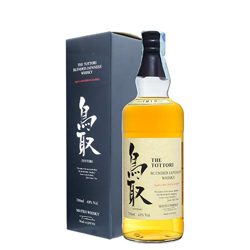 JAPANESE WHISKY THE TOTTORI BLENDED BOURBON BARREL 70CL