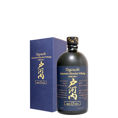 JAPANESE WHISKY TOGOUCHI 15 YO BLENDED 70CL