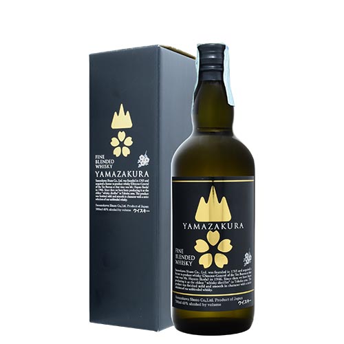 JAPANESE WHISKY YAMAZAKURA BLENDED BLACK LABEL 70CL