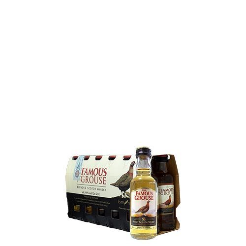 MIGNON SCOTCH WHISKY THE FAMOUS GROUSE 5CL