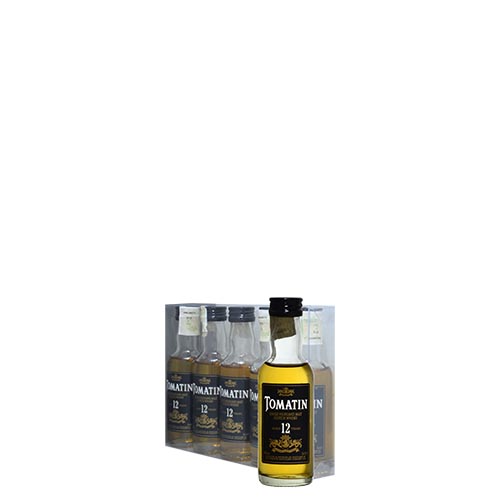 MIGNON SCOTCH WHISKY TOMATIN 12YO 5CL