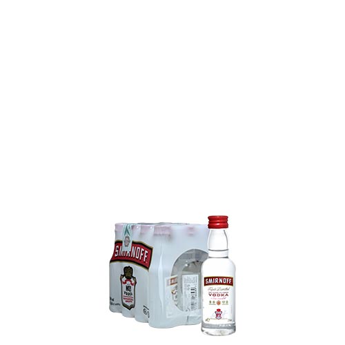 MIGNON VODKA SMIRNOFF RED 5CL