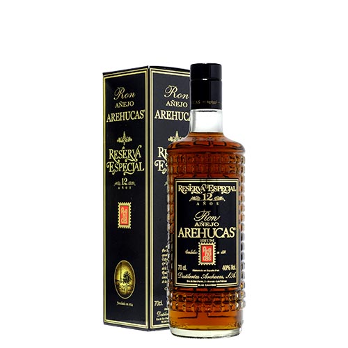 RUM AREHUCAS 12 YO RESERVA ESPECIAL 70CL