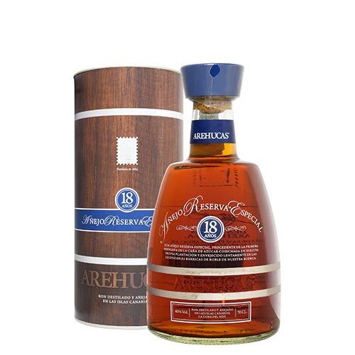 RUM AREHUCAS 18 YO AÑEJO RESERVA ESPECIAL 70CL