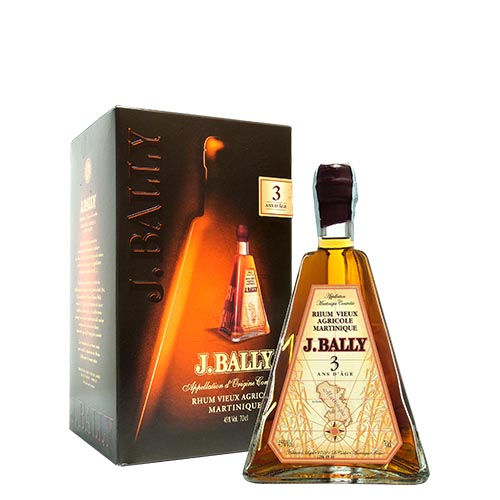 RUM BALLY PIRAMIDE 3 YO 70CL