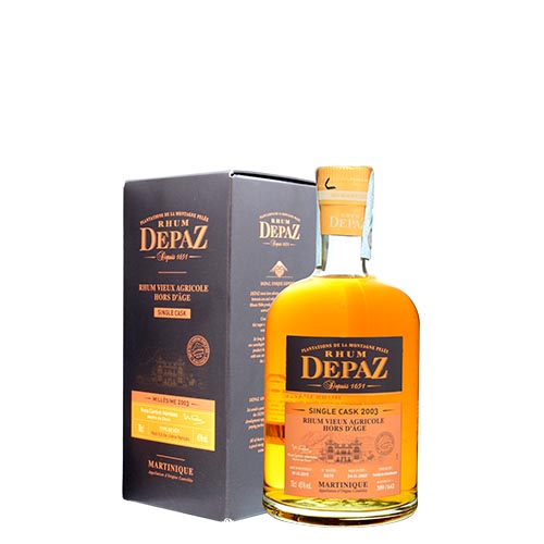 RUM DEPAZ MILLESIMÈ 2003 70CL