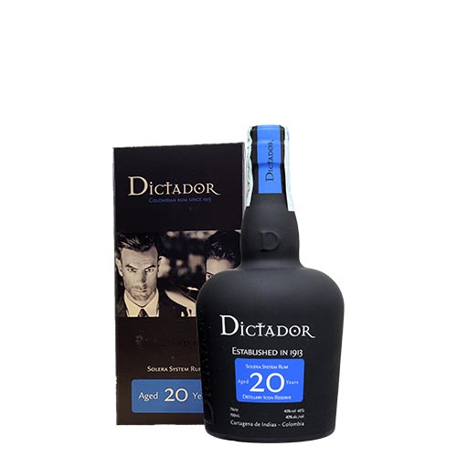 RUM DICTADOR 20 YO 70CL CON ASTUCCIO