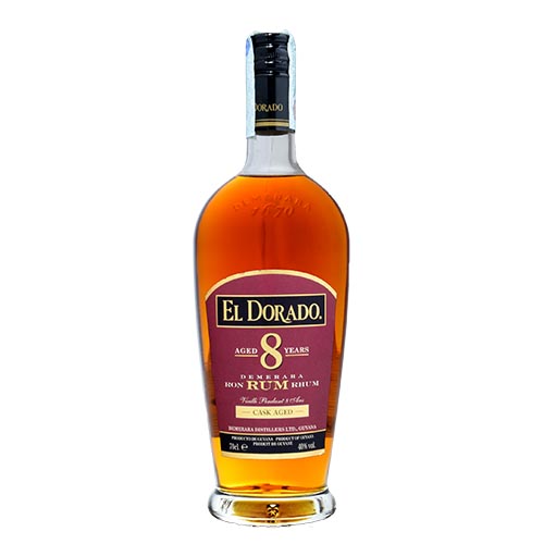 RUM EL DORADO  8YO 70CL
