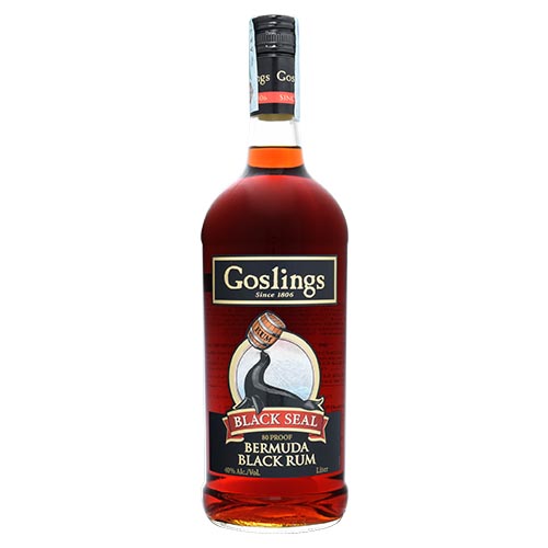RUM GOSLING'S BLACK SEAL 1 LITRO