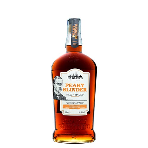 RUM PEAKY BLINDER BLACK SPICED 70CL