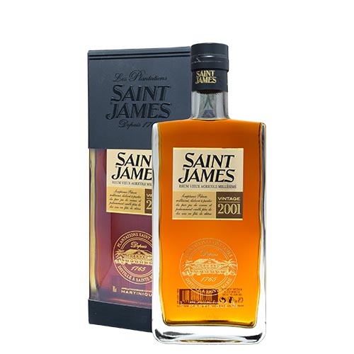 RUM SAINT JAMES VINTAGE 2001 70CL