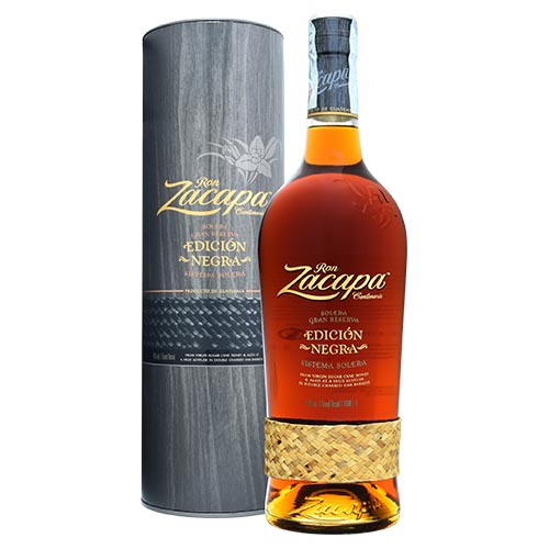 RUM ZACAPA EDICION NEGRA 1 LITRO