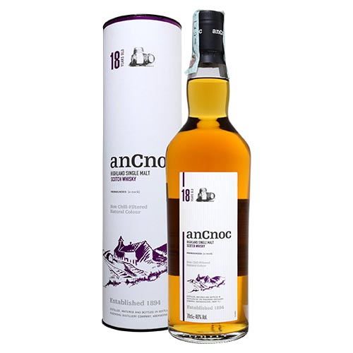SCOTCH WHISKY AN CNOC 18 YO 70CL