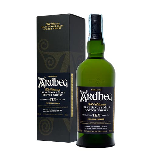 SCOTCH WHISKY ARDBEG 10 YO 70CL