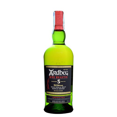 SCOTCH WHISKY ARDBEG WEE BEASTIE 5 YO 70CL