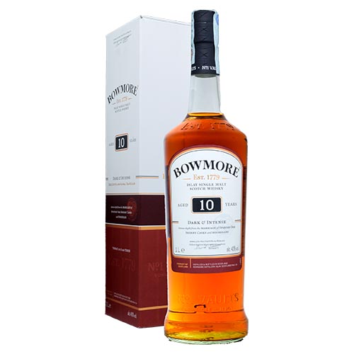 SCOTCH WHISKY BOWMORE 10 YO 1 LITRO
