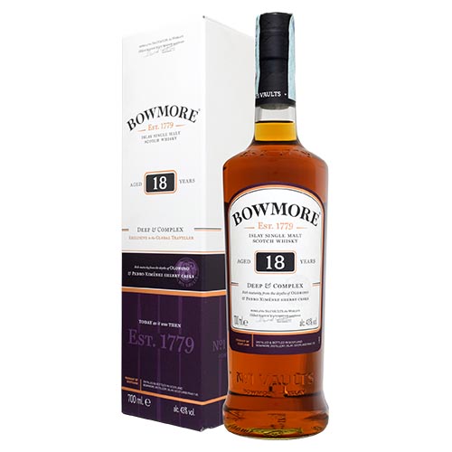 SCOTCH WHISKY BOWMORE 18 YO 70CL