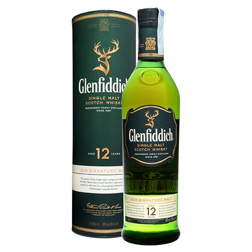SCOTCH WHISKY GLENFIDDICH 12 YO 70CL