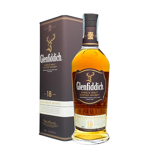 SCOTCH WHISKY GLENFIDDICH 18 YO SMALL BATCH RESERVE 70CL
