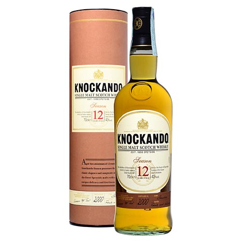 SCOTCH WHISKY KNOCKANDO 12 YO 70CL