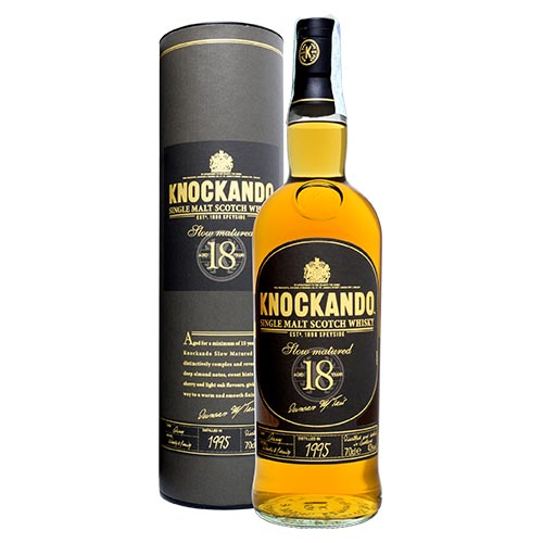 SCOTCH WHISKY KNOCKANDO 18 YO 70CL