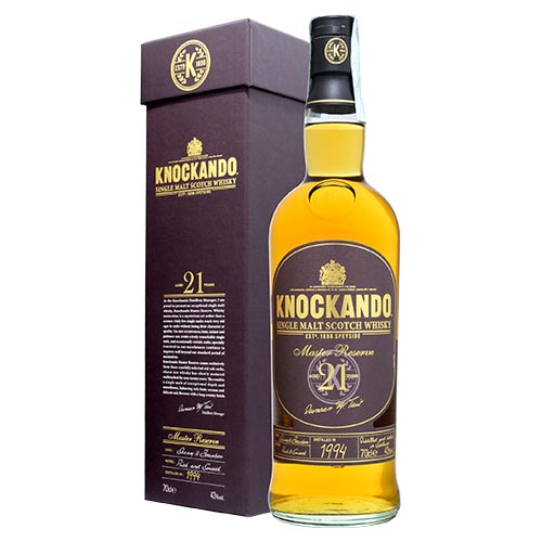 SCOTCH WHISKY KNOCKANDO 21 YO 70CL