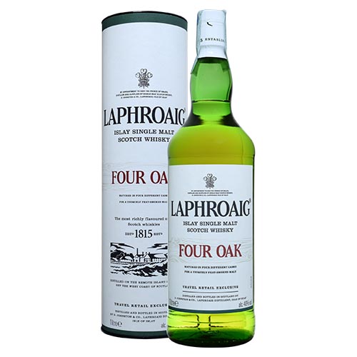 SCOTCH WHISKY LAPHROAIG FOUR OAK 1 LITRO