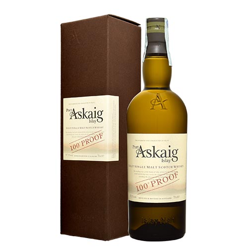 SCOTCH WHISKY PORT ASKAIG ISLAY FULL PROOF 70CL