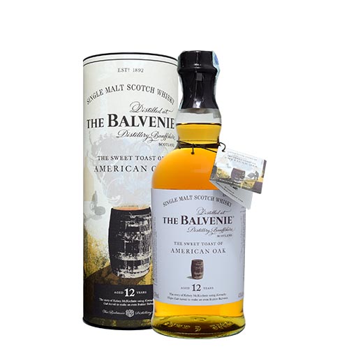 SCOTCH WHISKY THE BALVENIE 12YO AMERICAN OAK 70CL