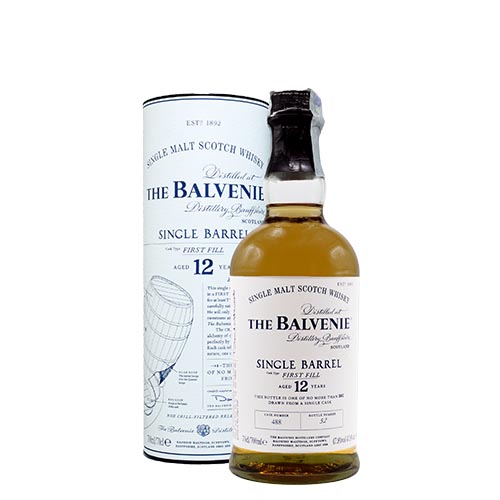 SCOTCH WHISKY THE BALVENIE 12YO SINGLE BARREL 70CL